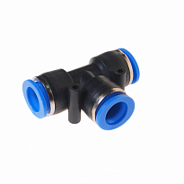 Фитинг RF-SPE12 T-образный для пластиковых трубок 12мм ROCK FORCE /1 NEW